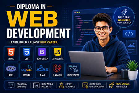 Diploma in Web Development training in Ahmedabad