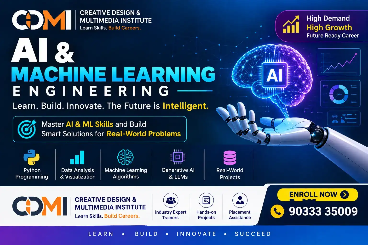 AI & Machine Learning Course in Surat - CDMI