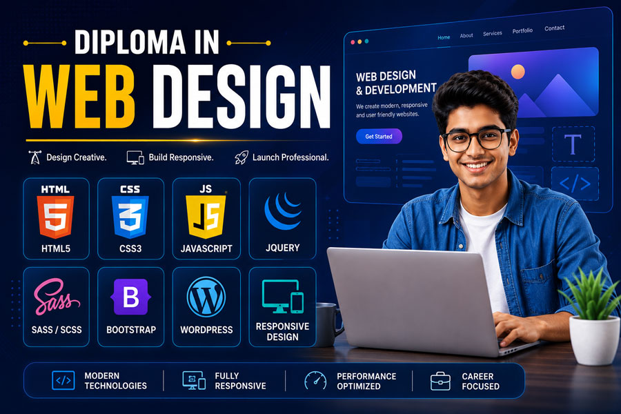 Diploma in Web Design Course in Ahmedabad