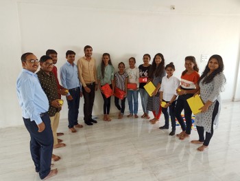 rangoli competition at Creative Multimedia Institute