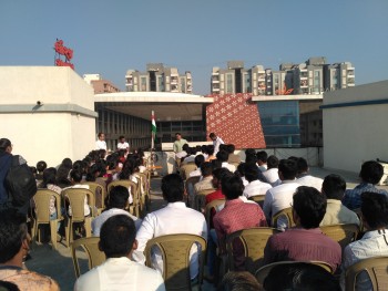 republic day celebration at creative multimedia institute