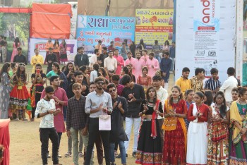 navratri celebration at creative multimedia institute